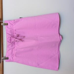 NWT 🩷 S Wild Fable Skirt Petal Pink Knit A Line Mini Mauve Stretch Waist Powder